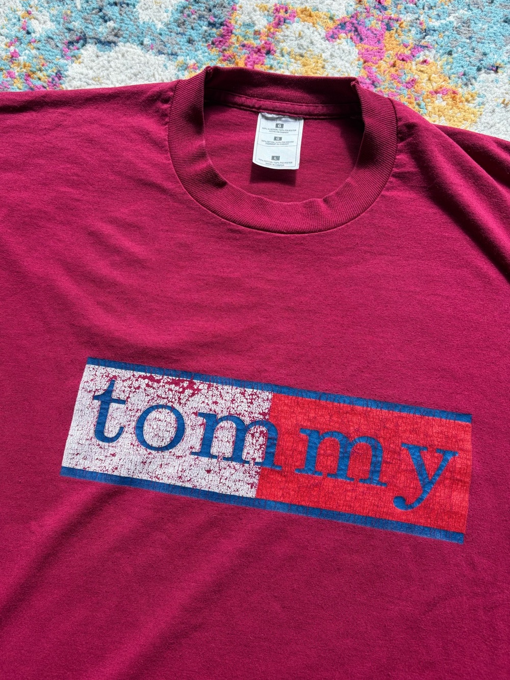 Vintage Bootleg Tommy Hilfiger shirt